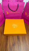 Happy Birthday Gift Box Set for Kids – Decorative Yellow Gift Box with Matching Carry Bag, Premium Birthday Packaging for Children Gifts, Toys, Clothes & Party Presents