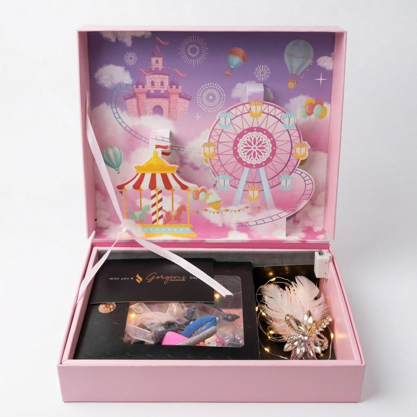 Dream Castle Baby Gift Box – Children’s Themed Premium Baby Accessories Hamper