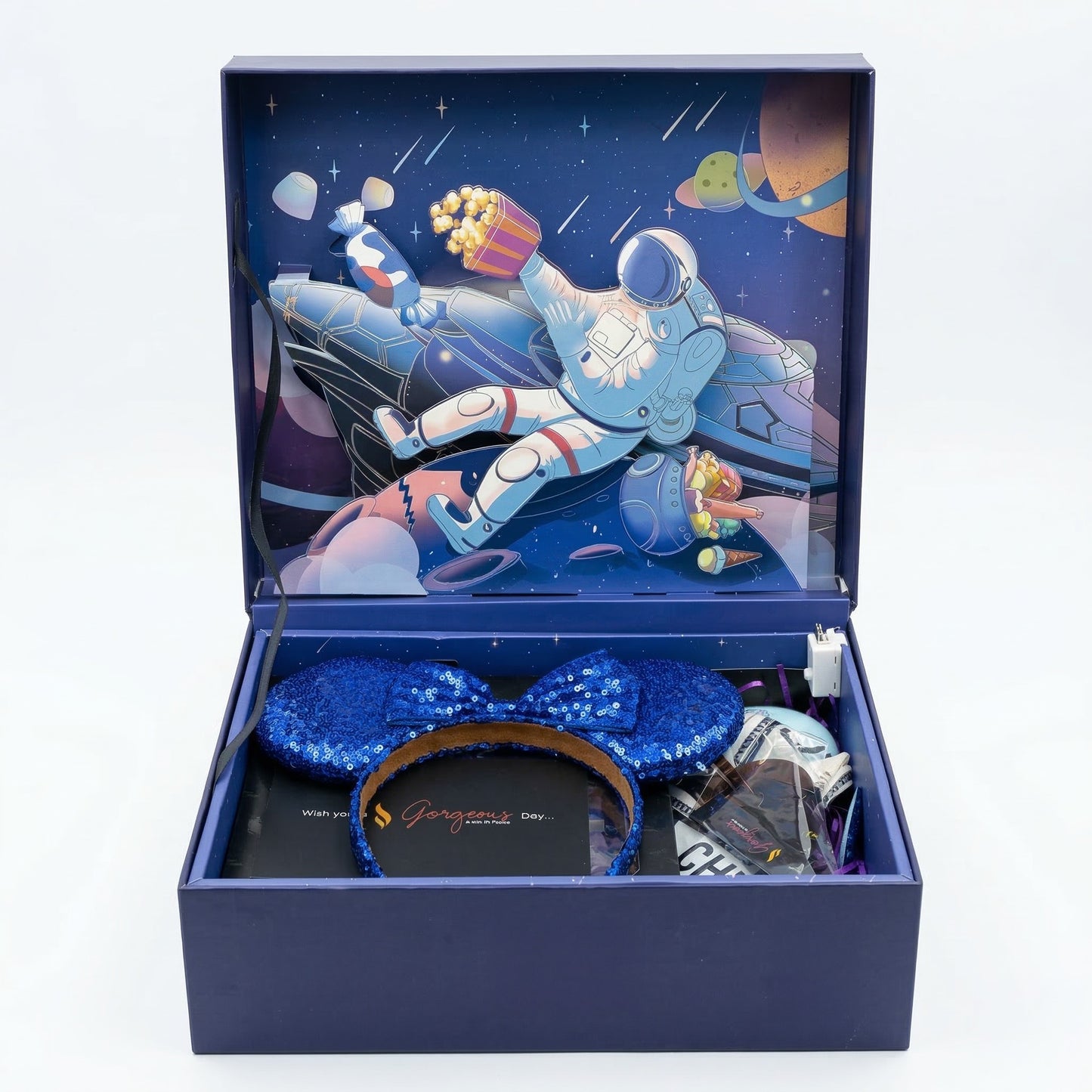 Bright Starry Sky Baby Gift Box – Premium Blue Newborn Gift Hamper with Baby Accessories