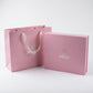 Pre-Filled Baby Gift Box Set – Pink Luxury Newborn Baby Accessories Gift Box for Girls, Ready-to-Gift Baby Shower & New Baby Welcome Gift Set