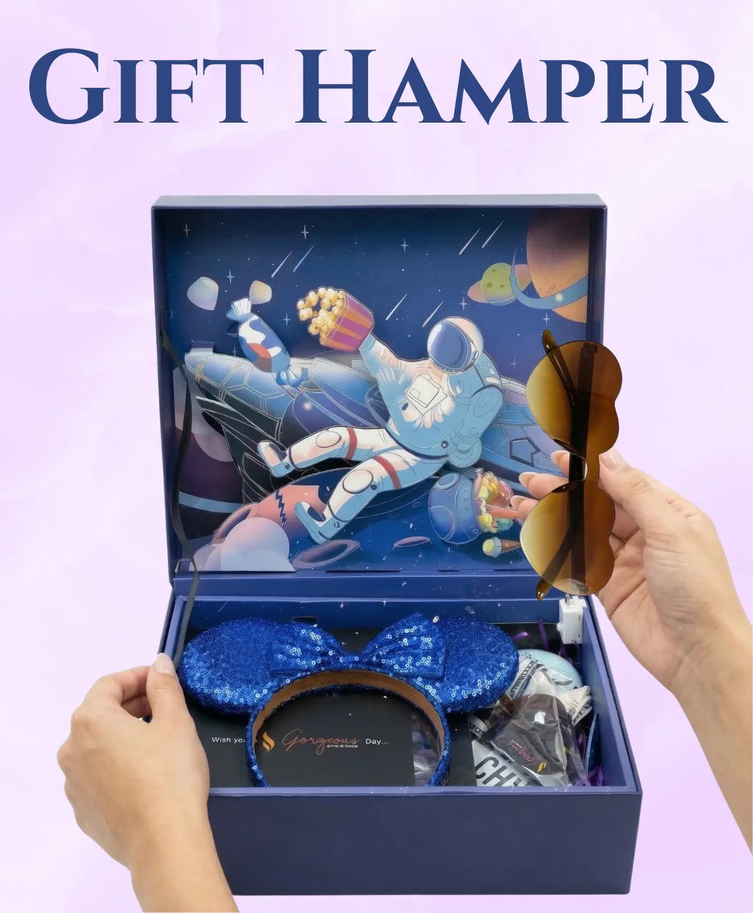 Bright Starry Sky Baby Gift Box – Premium Blue Newborn Gift Hamper with Baby Accessories
