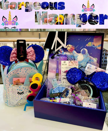 Bright Starry Sky Baby Gift Box – Premium Blue Newborn Gift Hamper with Baby Accessories