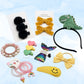 Kids Surprise Gift Box – Cute Accessories & Toys Set for Girls | Hair Clips, Headbands, Sunglasses, Plush Toy & Fun Kids Gift Hamper