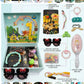 Kids Surprise Gift Box – Cute Accessories & Toys Set for Girls | Hair Clips, Headbands, Sunglasses, Plush Toy & Fun Kids Gift Hamper