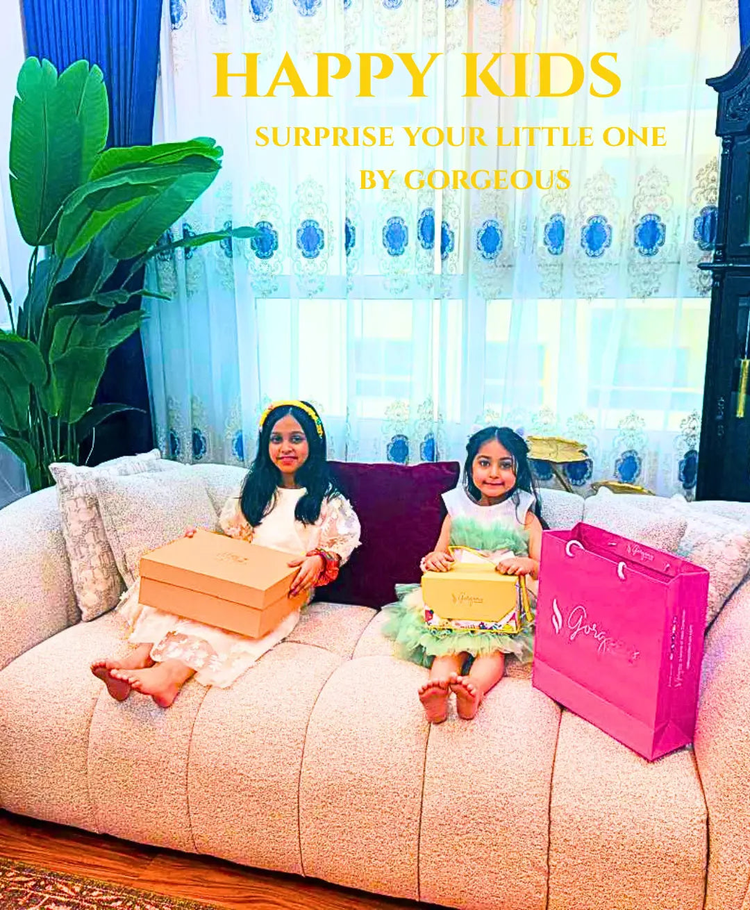 Premium Yellow Baby Gift Box – Pre-Filled Baby Accessories Hamper | Perfect Newborn Gift