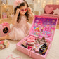 Princess Dream Gift Box for Girls – Kids Hair Accessories & Dress-Up Play Set with Luxury Pink Gift Box
